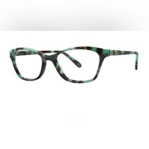 LILLY PULITZER DUVAL Women's Mint Chocolate Chip Eyeglass Frames 49mm